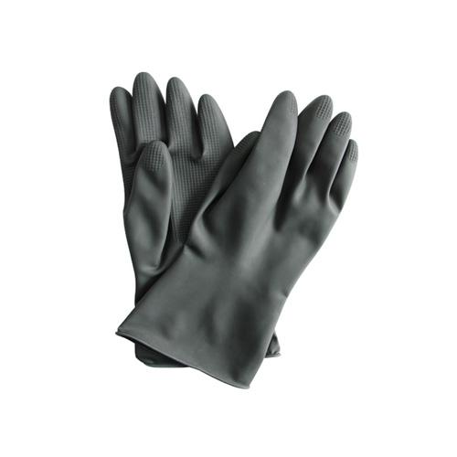 工业用橡胶清洁手套 大码黑色 RG 7090L/BK