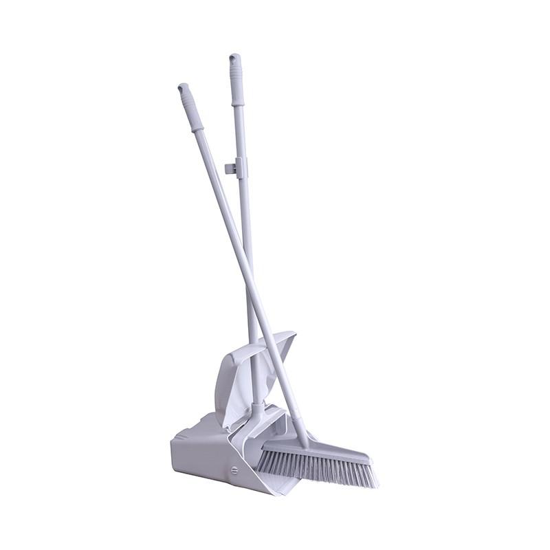 CT施达 防风垃圾铲连扫把全套 灰色 DPC 360BK